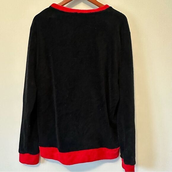 Target 33 Degrees Women's Size XL Fleece Sequin Dino Ugly Christmas Sweater - Picture 3 of 4